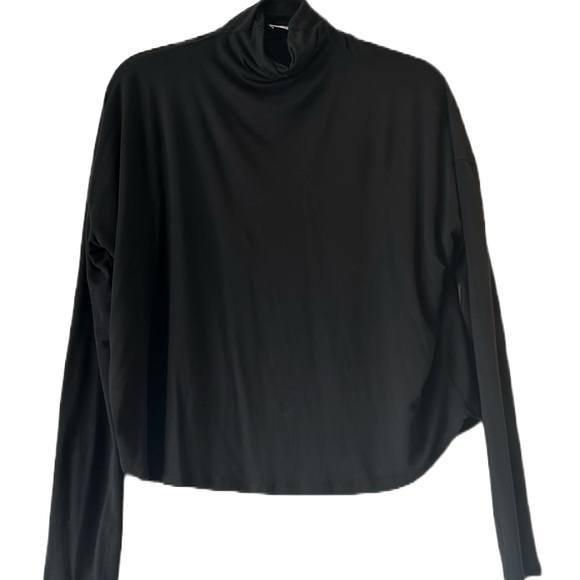 Incredibly soft and great condition Babaton size large black turtleneck. - Picture 1 of 2